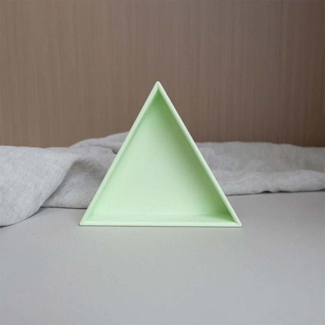 grennn inlegdriehoek mandigo - pastel groen - 17,5x20 cm | 8785312013093 | 2