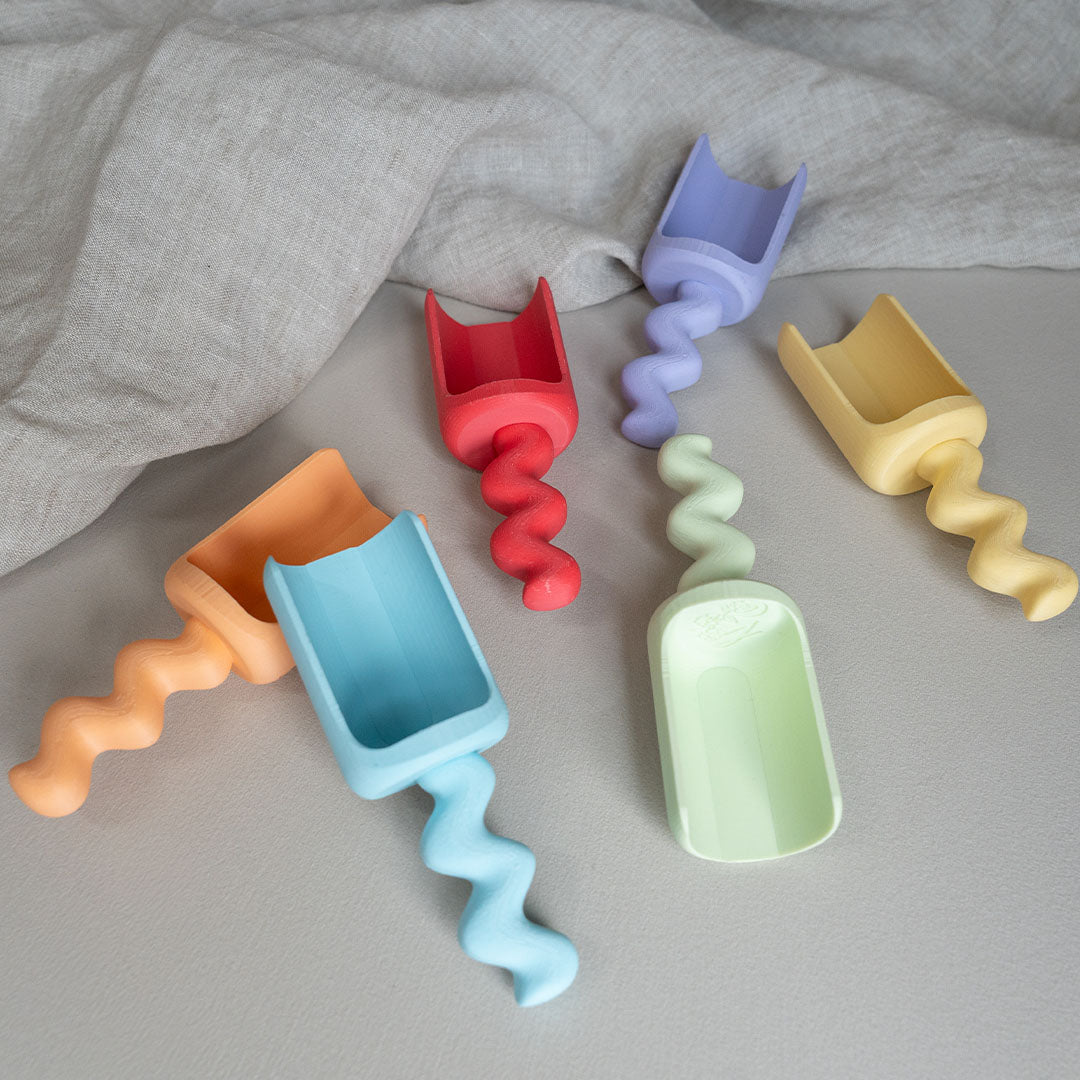 grennn sch1epje wave - pastel geel - 9 cm | 8785312011518 | 4