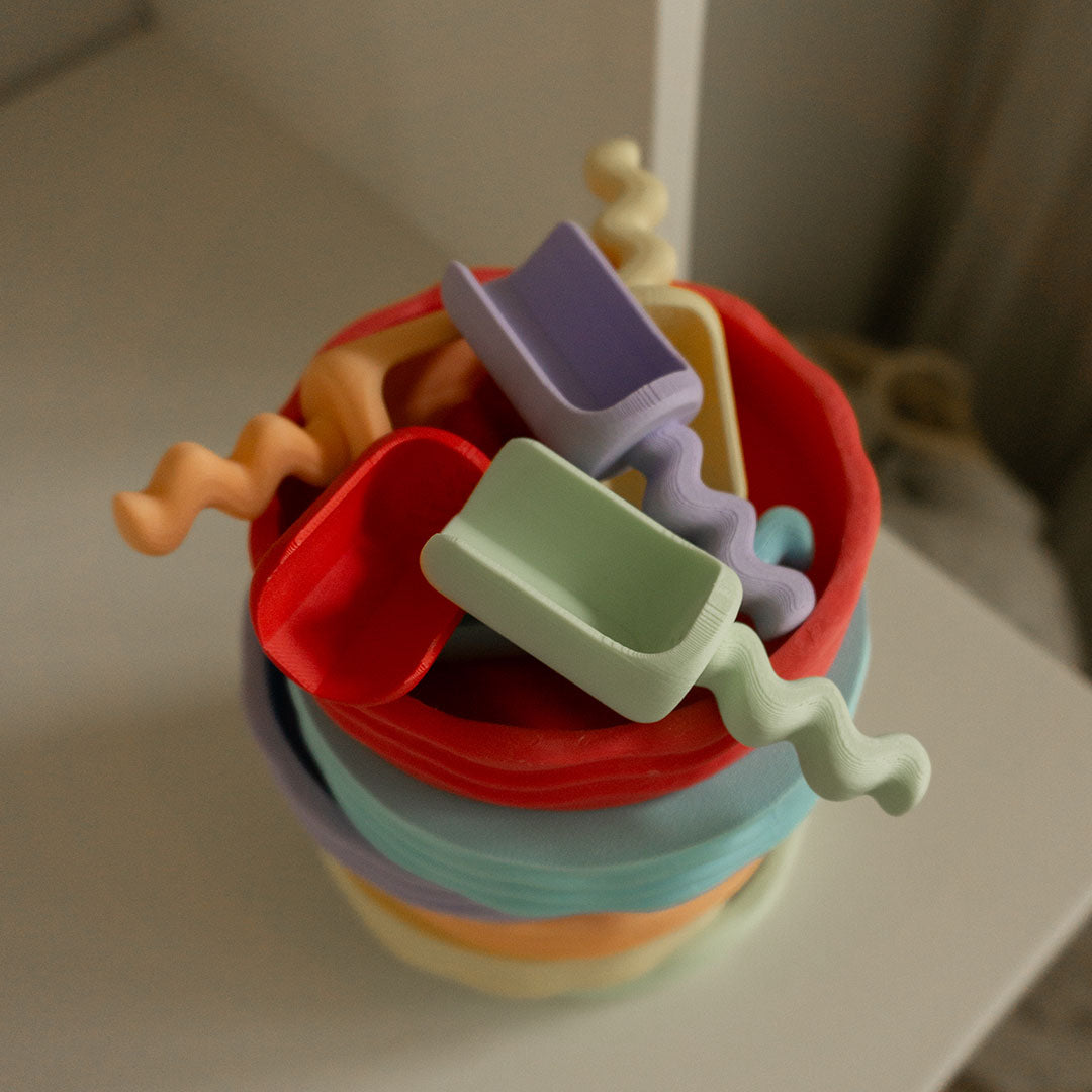 grennn schepje wave - pastel groen - 9 cm | 8785312011532 | 3