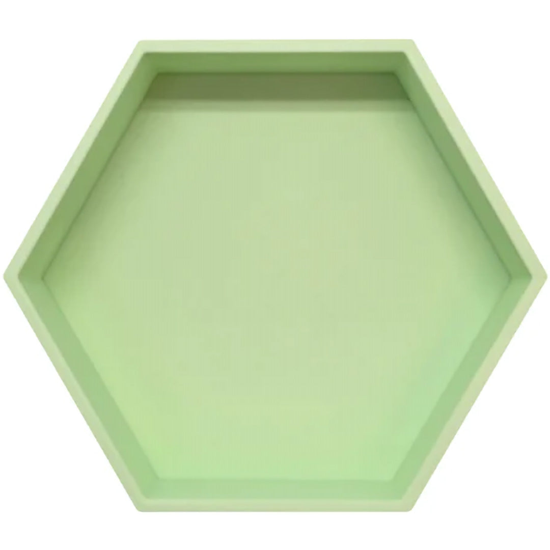 grennn speelbak zeshoek mandigo - pastel groen - 10x8,5 cm | 8785312012799 | 1