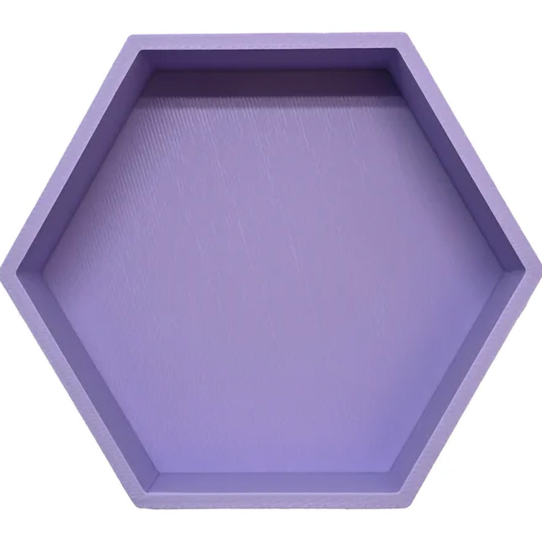 grennn speelbak zeshoek mandigo - pastel paars - 10x8,5 cm | 8785312012935 |1