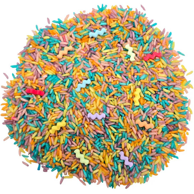 grennn speelrijst wave - pastel mix - 750 gr | 8785312011815 | 1