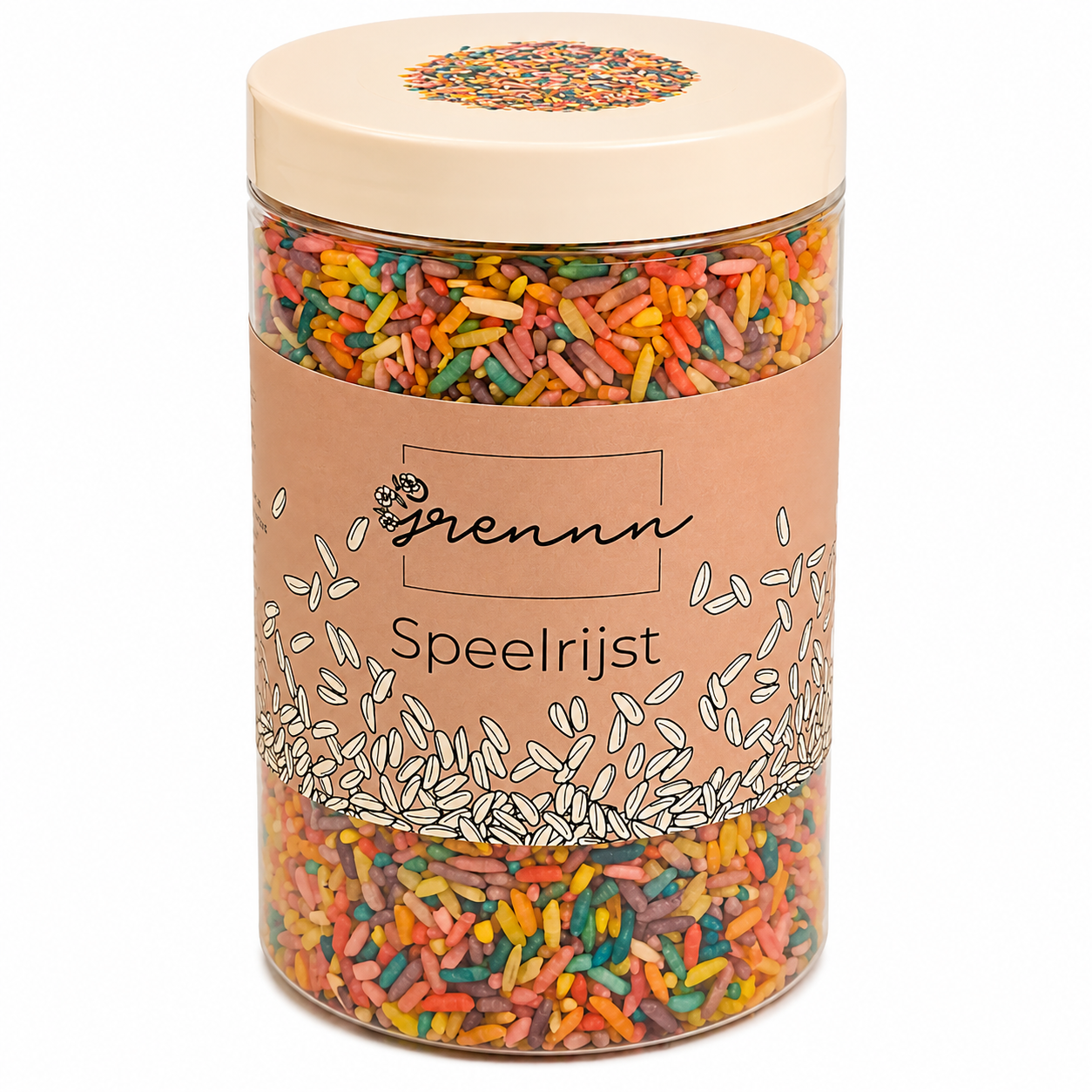 grennn speelrijst candymix - 300 gram | 4800437969682 | 2