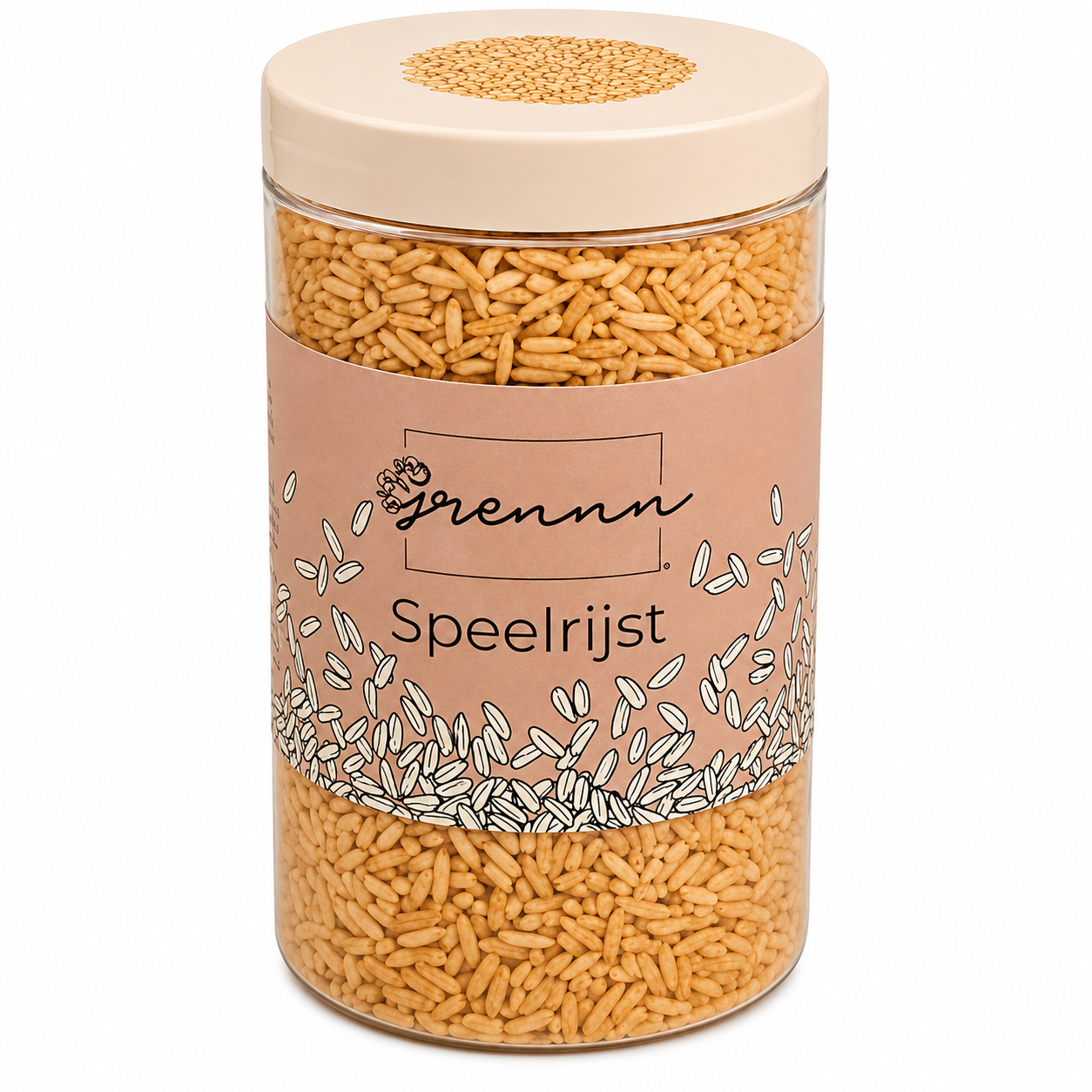 grennn speelrijst oker - 300 gram | 4800437969224 | 2