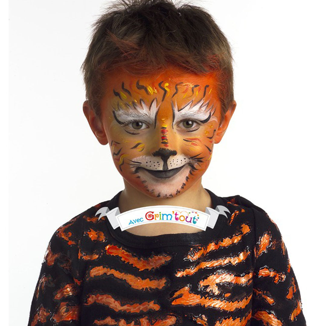 grim'tout schminkset 4 kleuren - tijger en pompoen | GT41222 | 2