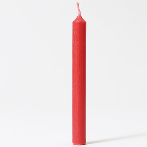 grimm's 10% bijenwaskaarsjes rood - 12st | 05113 | 4