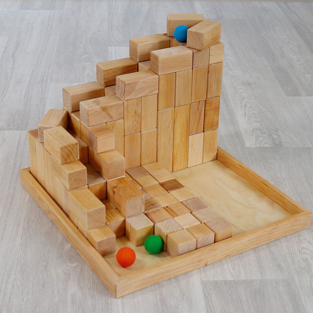 grimm's bouwblokken piramide - 100st  | 42091 | 1