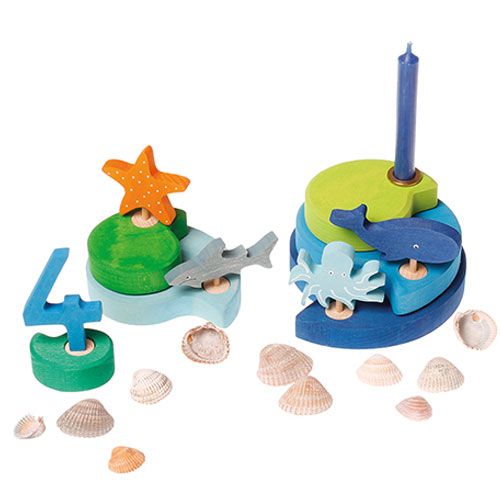 grimm's decoratie figuur- dolfijn | 03720 | 1