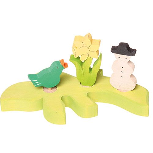grimm's decoratie figuur- zingende vogel | 03533 | 1