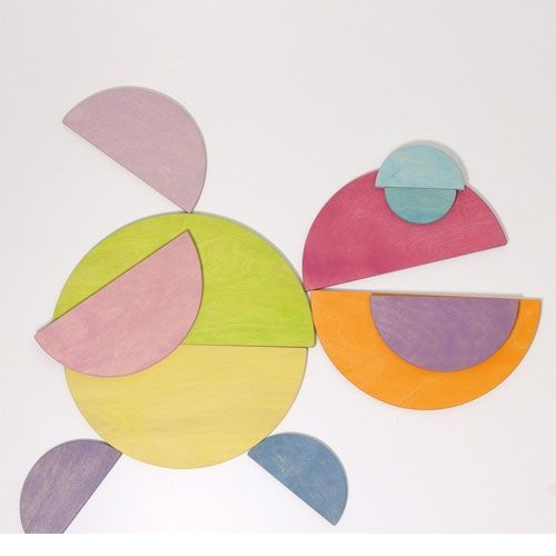grimm's halfronde schijven - pastel | 10674 US | 3