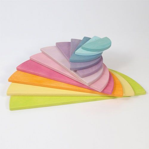 grimm's halfronde schijven - pastel | 10674 US | 5
