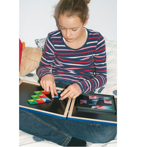grimm's magneetpuzzel - driehoek (64st) | 91167 | 3