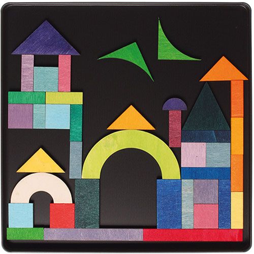 grimm's magneetpuzzel - geo-grafisch (59st) | 91168 | 2