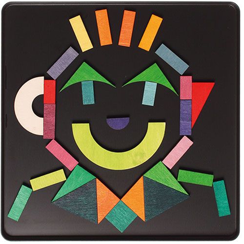 grimm's magneetpuzzel - geo-grafisch (59st) | 91168 | 4