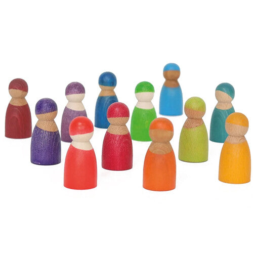 grimm's popjes vrienden regenboog  - 12 st | 10581 | 1