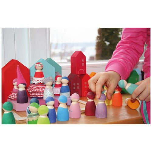 grimm's popjes vrienden regenboog  - 12 st | 10581 | 8