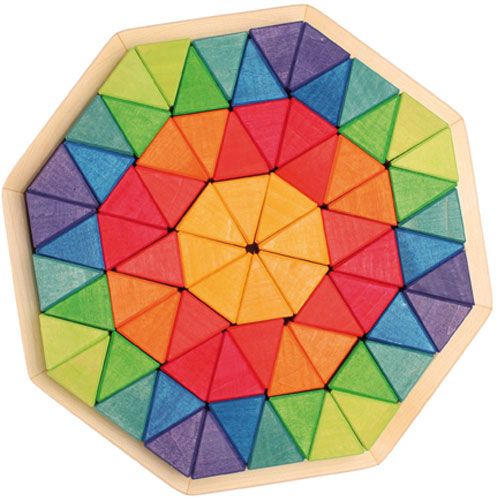 grimm's puzzel achthoek - large - 72st | 43280 | 0