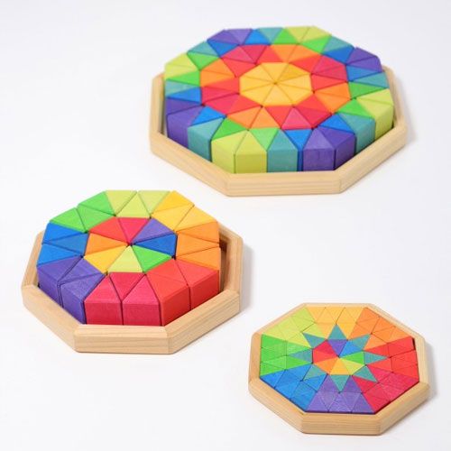 grimm's puzzel achthoek - small - 72st | 43380 | 3