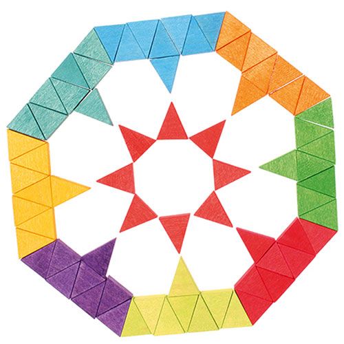 grimm's puzzel achthoek - small - 72st | 43380 | 4