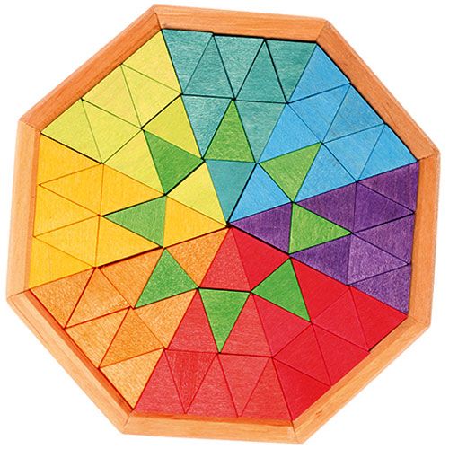 grimm's puzzel achthoek - small - 72st | 43380 | 6