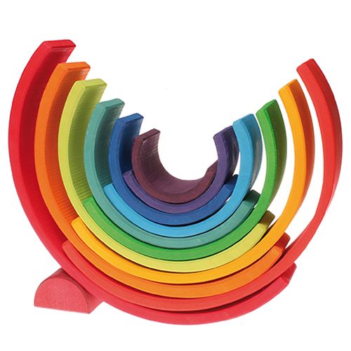 grimm's regenboog stapeltoren - 12 bogen 36 cm  | 10670 | 5