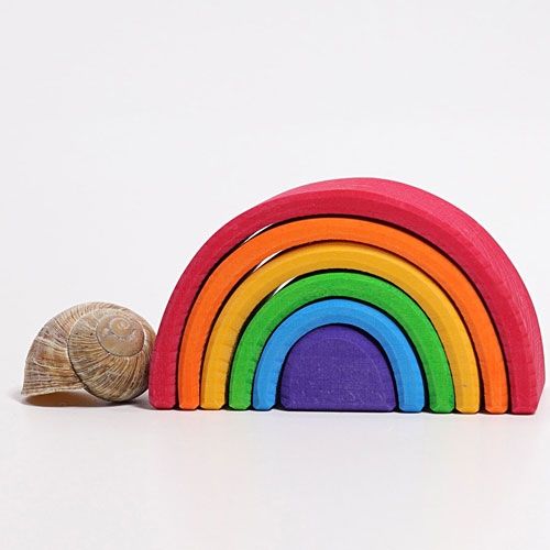 grimm's regenboog stapeltoren - 6 bogen 10,5 cm | 10760 | 1