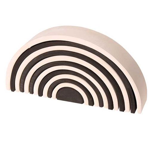 grimm's regenboog stapeltoren monochroom - 12 bogen 36 cm | 93050 PR4 | 0