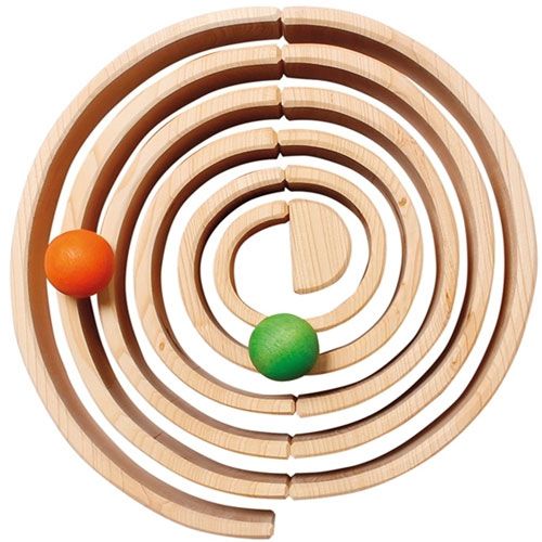 grimm's regenboog stapeltoren naturel - 12 bogen 36 cm  | 10669 US | 5