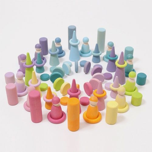 grimm's sorteermunten pastel - 24st  | 10311 | 2