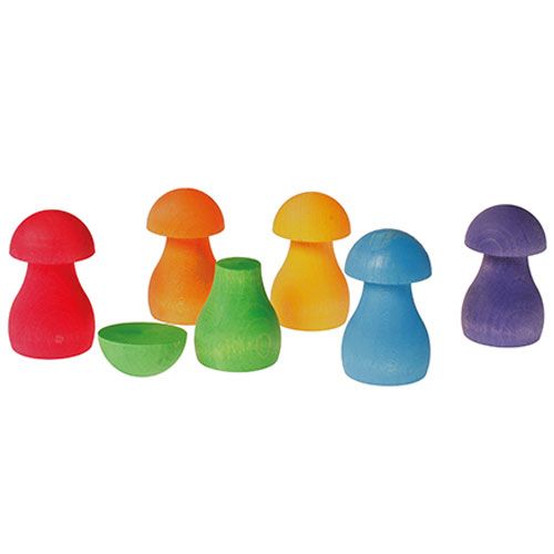 grimm's sorteerspelletje paddenstoelen regenboog | 10585 | 0