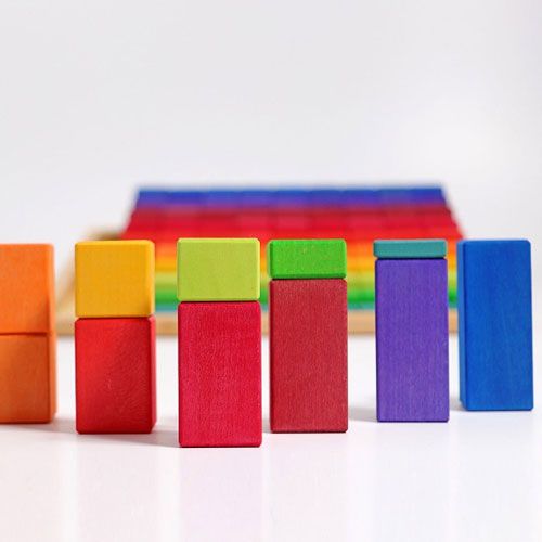 grimm's stapelblokken tellen getallenland - small (100st) | 42100 | 1