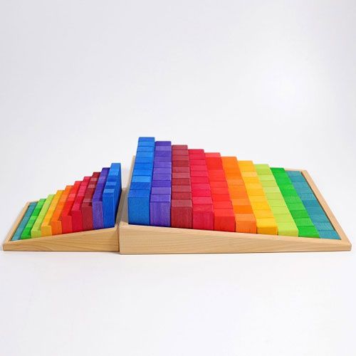 grimm's stapelblokken tellen getallenland - small (100st) | 42100 | 2