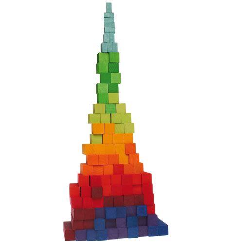 grimm's stapelblokken tellen getallenland - small (100st) | 42100 | 7