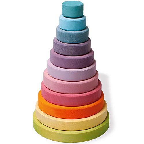 grimm's stapeltoren pastel 22 cm | 11001 | 0