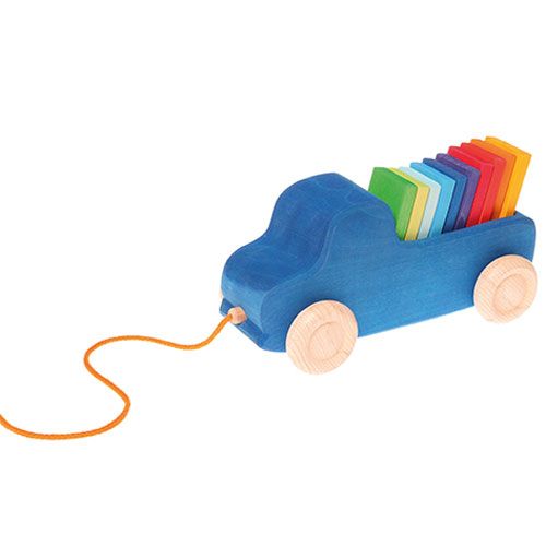 grimm's trekfiguur vrachtwagen met lading | 09040 | 0
