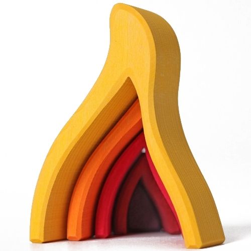 grimm's vormenset element vuur - klein | 10780 | 6