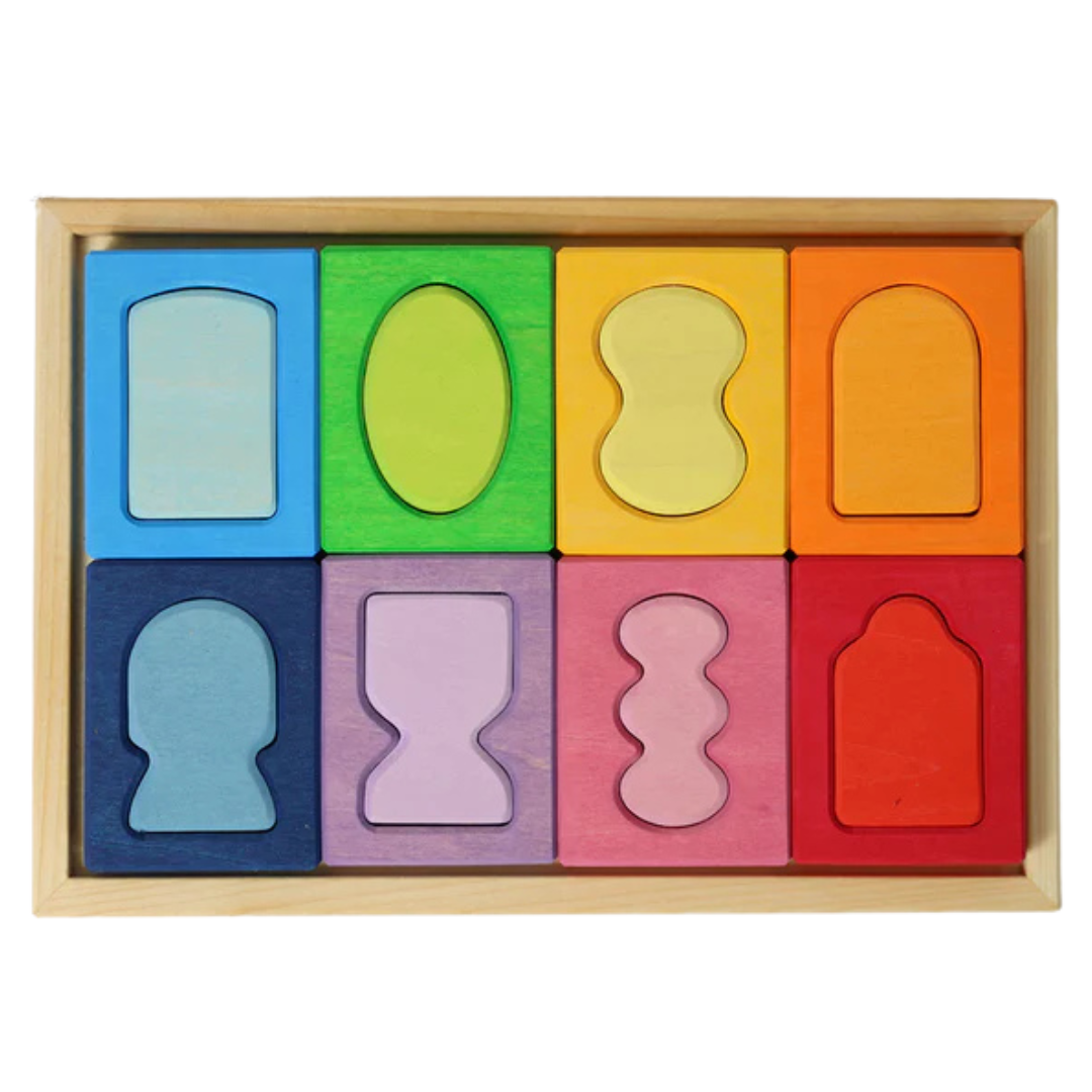 grimm's bouwblokken ramen - 16st | GRIM43689 | 0