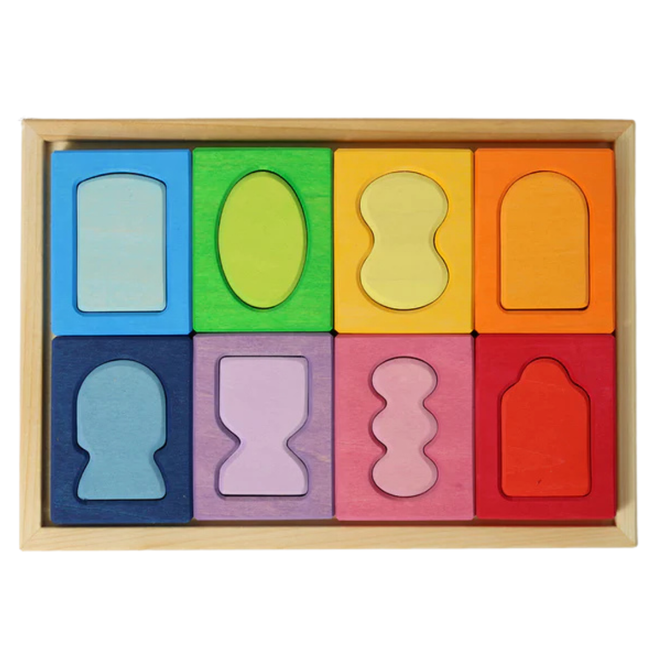 grimm's bouwblokken ramen - 16st | GRIM43689 | 0