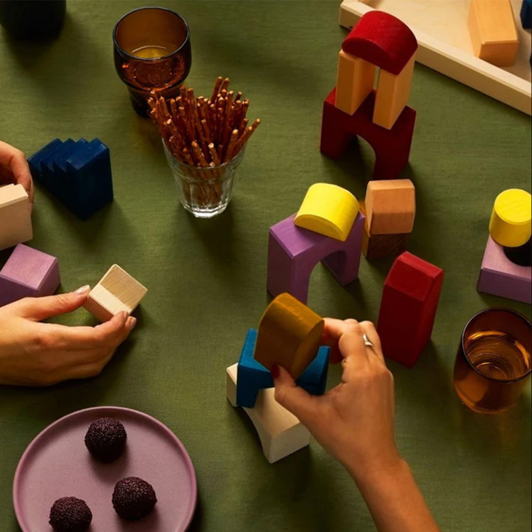 grimm's bouwblokken set - panorama - 24st | GRIM10219 | 5