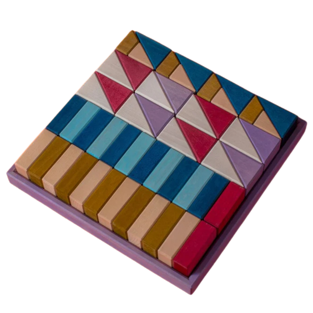 grimm's bouwblokken set - rhythm - 52st | 43108 | 1