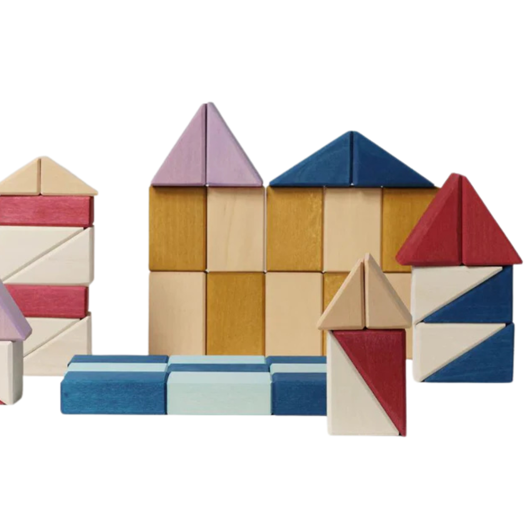 grimm's bouwblokken set - rhythm - 52st | 43108 | 4