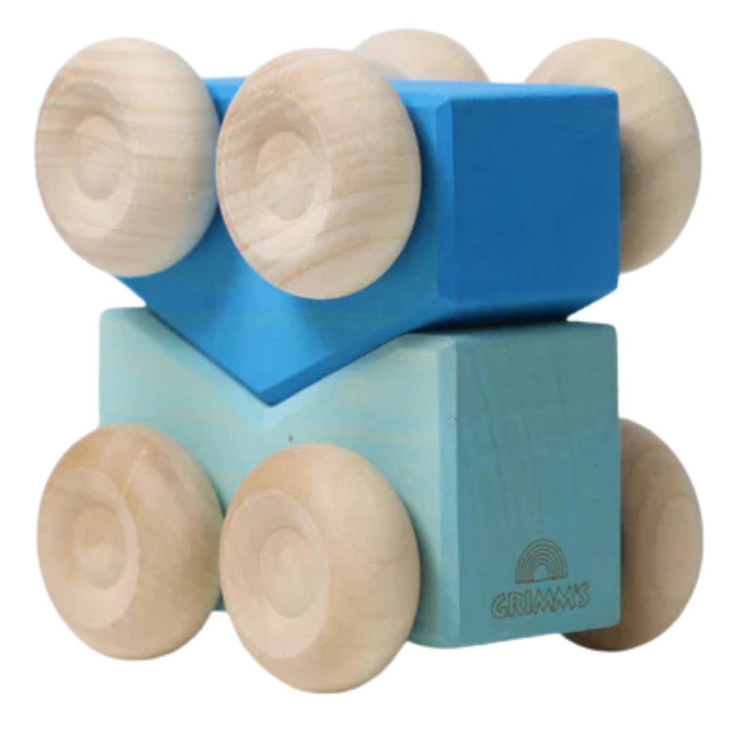 grimm's stapelauto's - blauw - 2st | GRIM09335 | 0