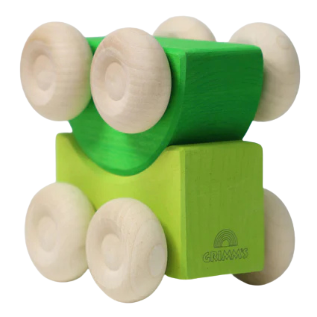 grimm's stapelauto's - groen - 2st | GRIM09336 | 0