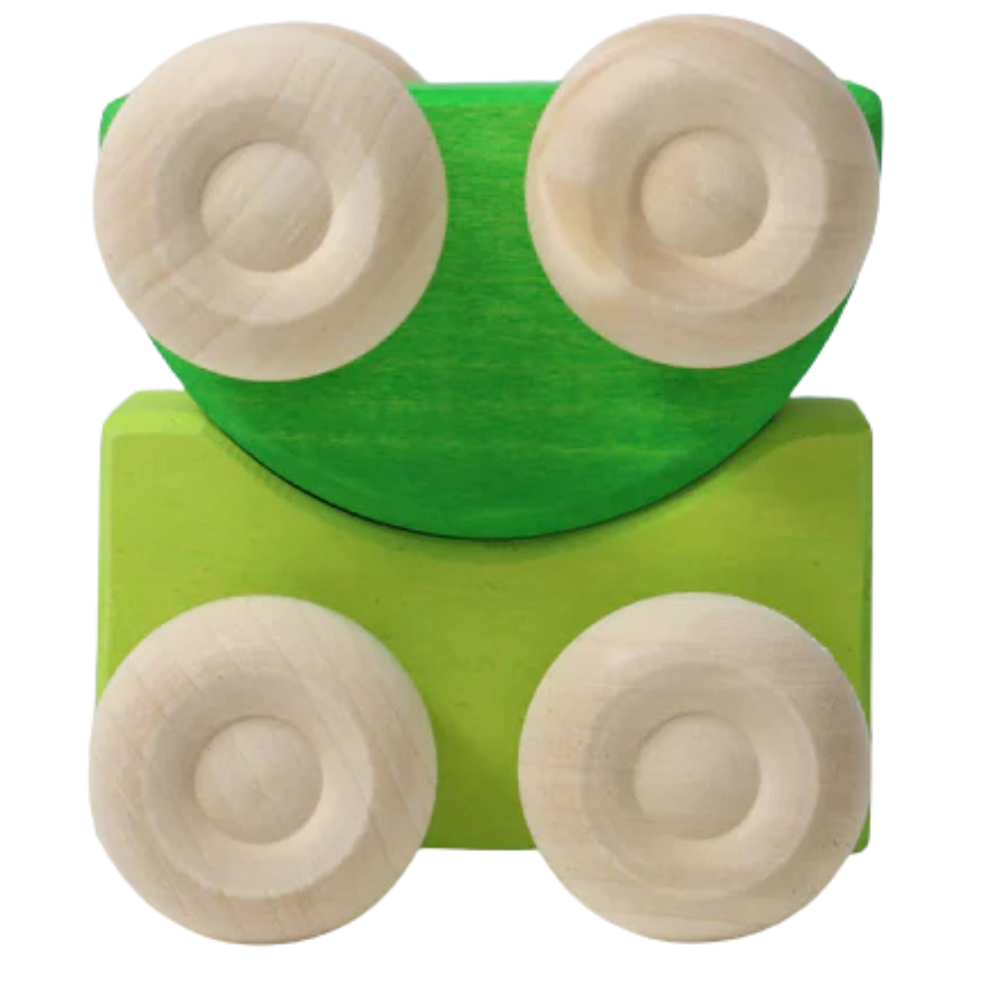 grimm's stapelauto's - groen - 2st | GRIM09336 | 1