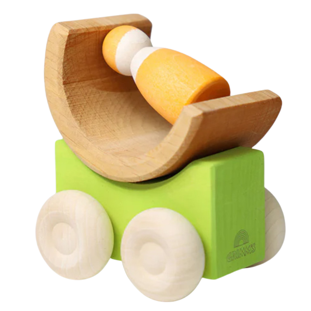 grimm's stapelauto's - groen - 2st | GRIM09336 | 3