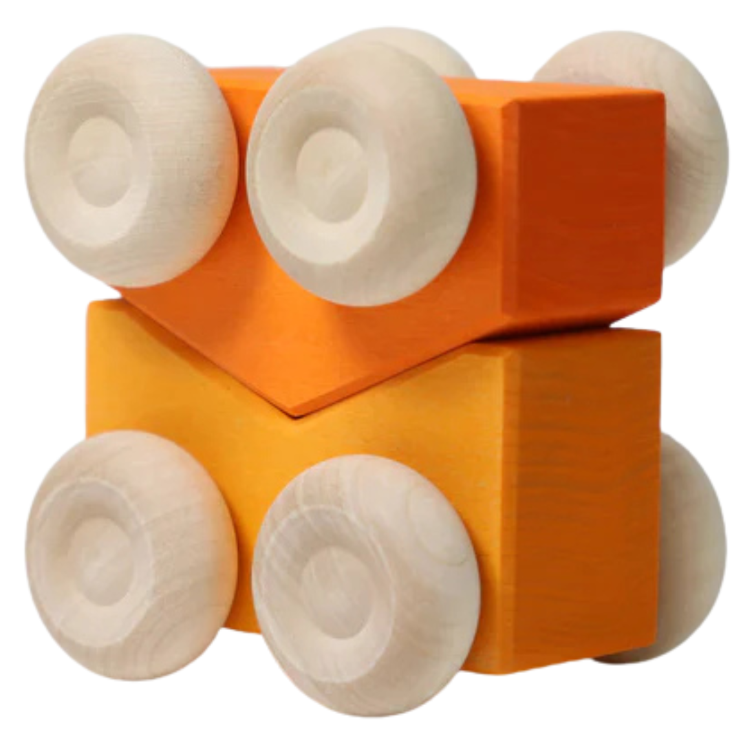 grimm's stapelauto's - oranje - 2st | GRIM09331 | 0