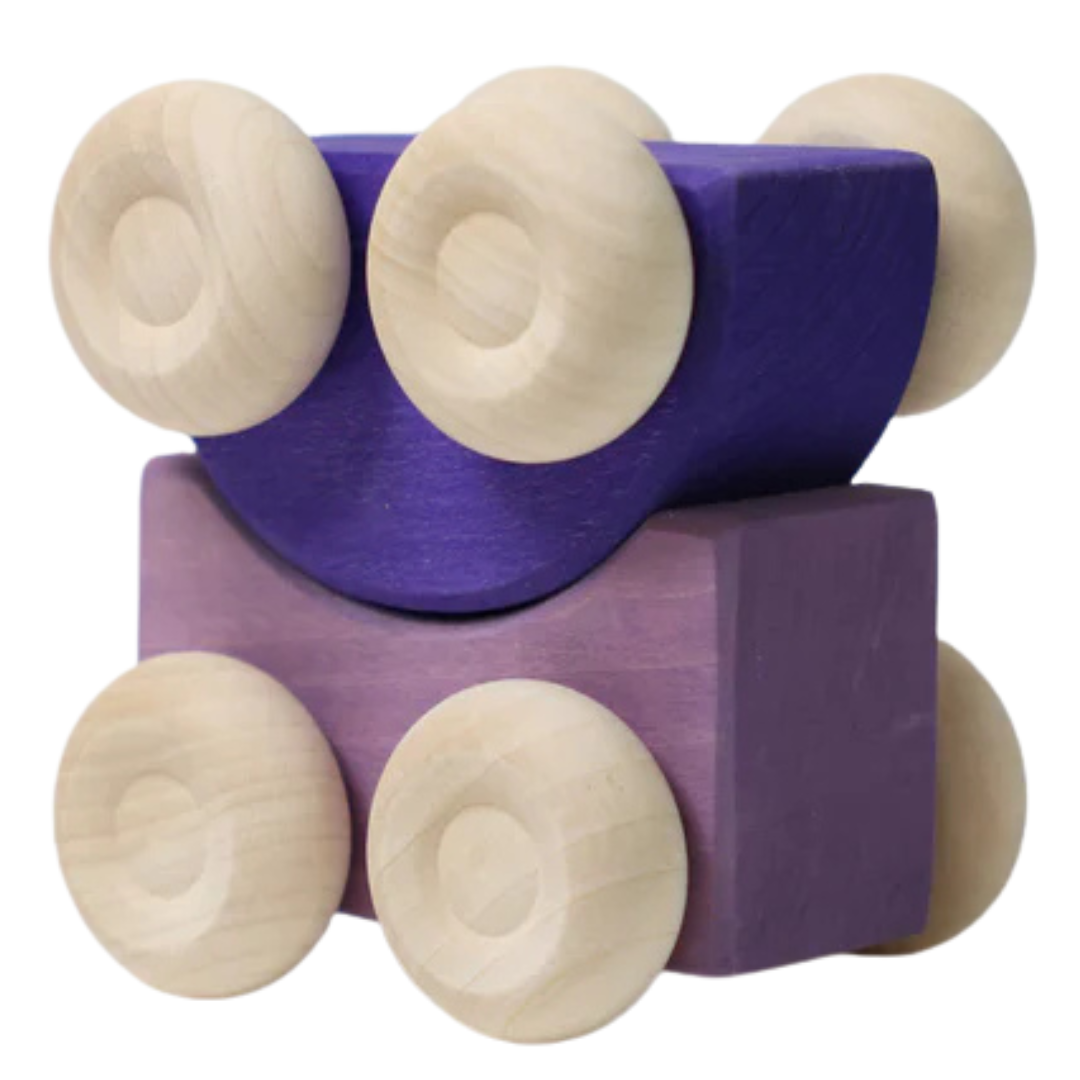 grimm's stapelauto's - paars - 2st | GRIM09334 | 1