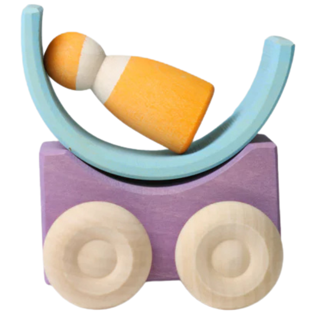grimm's stapelauto's - paars - 2st | GRIM09334 | 3