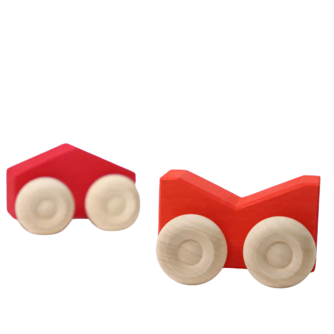 grimm's stapelauto's - rood - 2st | GRIM09332 | 3