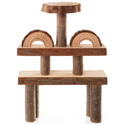 guidecraft bouwblokken met boomschors - 36st | g6770 | 3